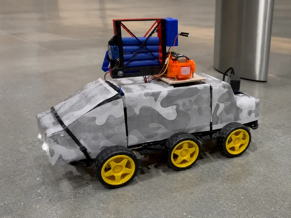 Defender X wheeled security robot prototype