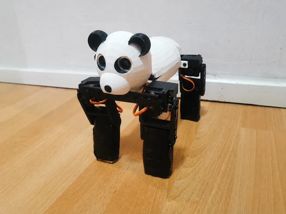 Pandabot interactive autonomous robot